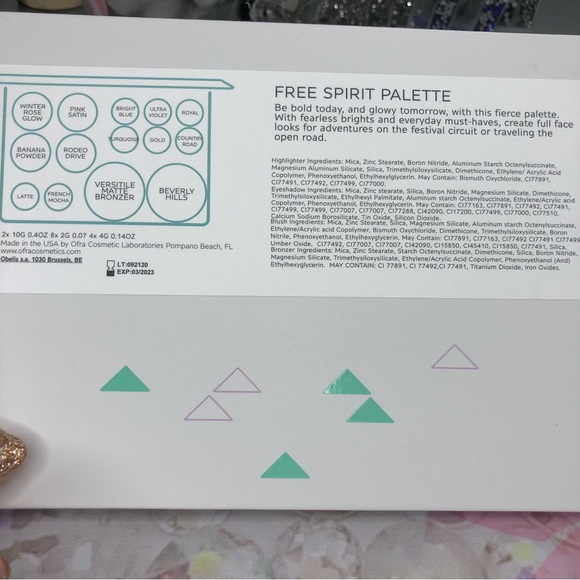 😍 NWT Free Spirit Palette by OFRA!😍 - Picture 11 of 11